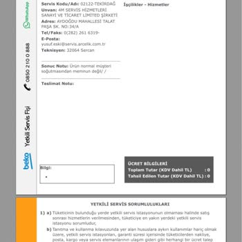 Beko Klimam Soğutmuyor, Servis Çözüm Sunmuyor Ve Mağduriyet Yaşıyorum