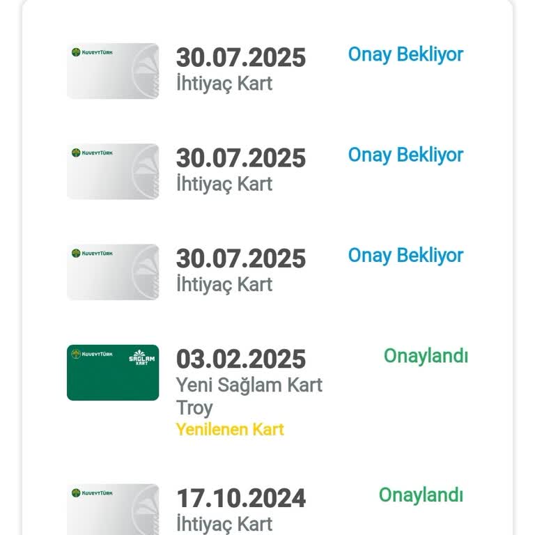 İhtiyaç Kartı Başvurusunda Yaşanan Sistemsel Sorun Ve Onay Gecikmesi