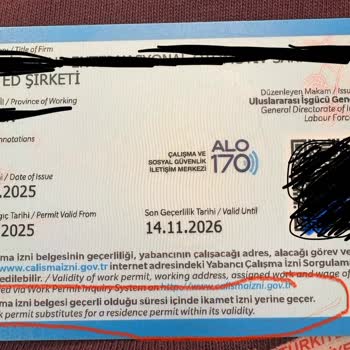 Çalışma İznim Geçerli Olmasına Rağmen Param Ödenmedi Temsilci Kötü Davrandı