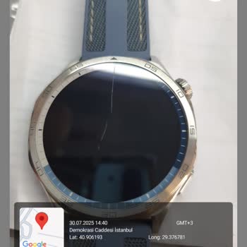 Huawei Saat Ekranında Oluşan Çizik Ve Ücretli Değişim Hayal Kırıklığı