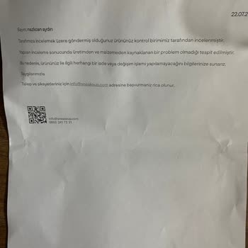 Ayakkabı İnceleme Sürecinde İletişim Eksikliği Ve İlgisizlik Yaşadım