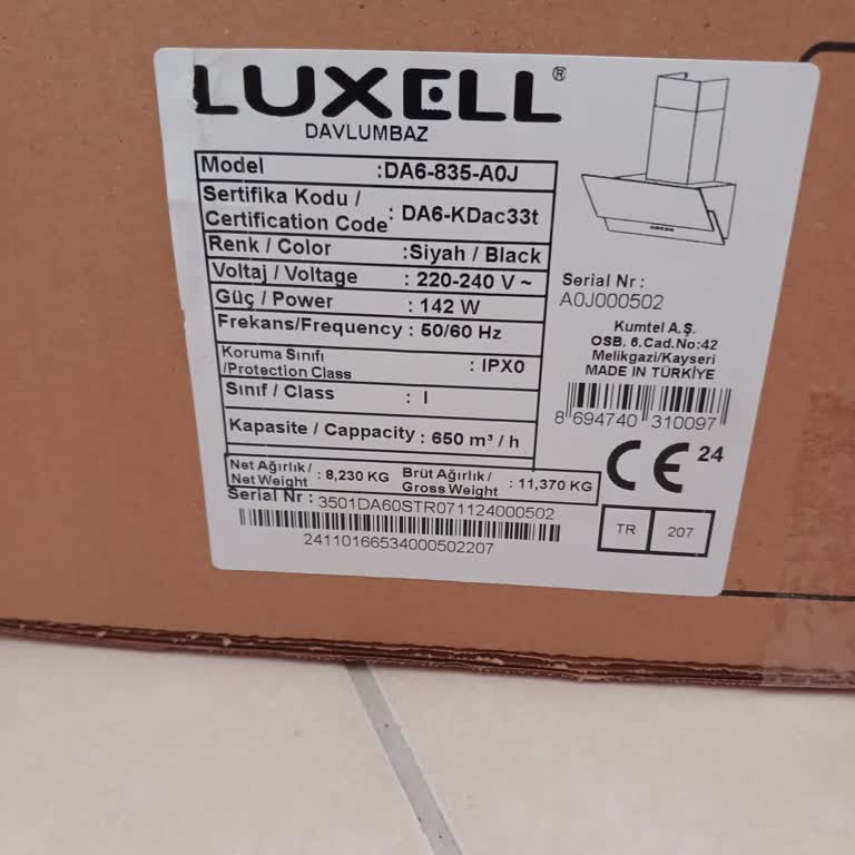 Luxell Ankastre Set Montajında Uzun Gecikme Ve İletişim Sorunları Yaşadım