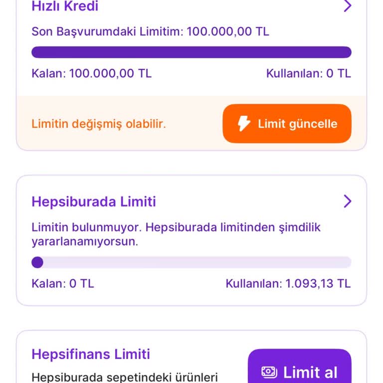 Hepsiburada Premium Limitimin Aniden Kaldırılması Ve Çözüm Talebim