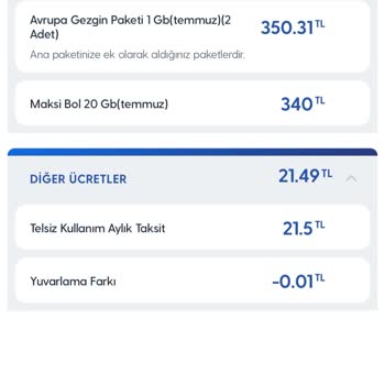 Yurt Dışı İnternet Paketi Aşım Ücreti Mağduriyeti