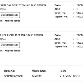 Seda Koyutürk Shop Aldığım Kıyafetlerde Dikiş ve Kumaş Sorunları Yaşadım