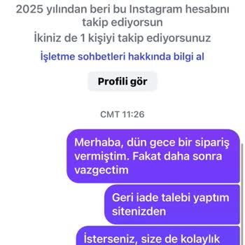 İptal Talebine Rağmen Kargolama Ve Yüksek İade Ücreti Mağduriyeti