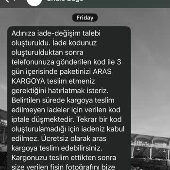 İade Sürecinde Eksik Bilgilendirme Ve Haksız Kargo Kesintisi