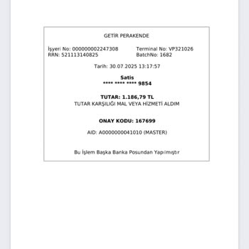 Getir Büyük'te İptal Edilen Siparişin Ücreti İade Edilmedi