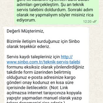 Arızalı Kahve Makinesi İçin Değişim Veya İade Talebim Karşılanmadı