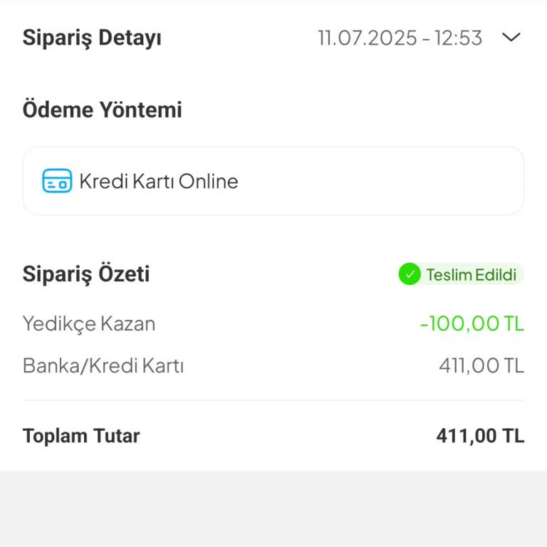 Yanlış Siparişte Ücret İadesi Yapılmadı, Mağdur Edildim