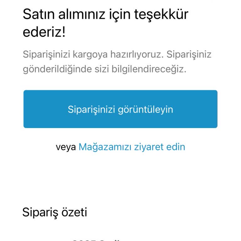 Bir Haftadır Kargoya Verilmeyen Sipariş Ve Ulaşılmayan Müşteri Hizmetleri