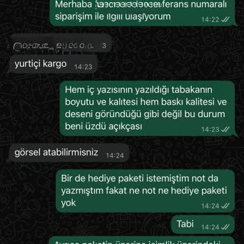 Siparişimde Hatalar Ve Saygısız Müşteri Hizmeti