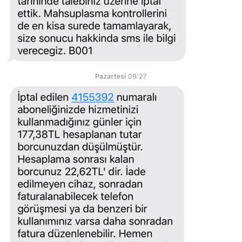 İnternet İptalinden Sonra Modem İadesinde Yaşanan Kargo Ve Müşteri Hizmetleri Sorunu