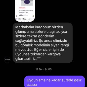 Siparişim Teslim Edilmedi, Yanlış Adrese Gönderildi Ve Müşteri Hizmeti Yetersiz