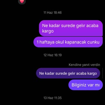 Siparişim Teslim Edilmedi, Yanlış Adrese Gönderildi Ve Müşteri Hizmeti Yetersiz