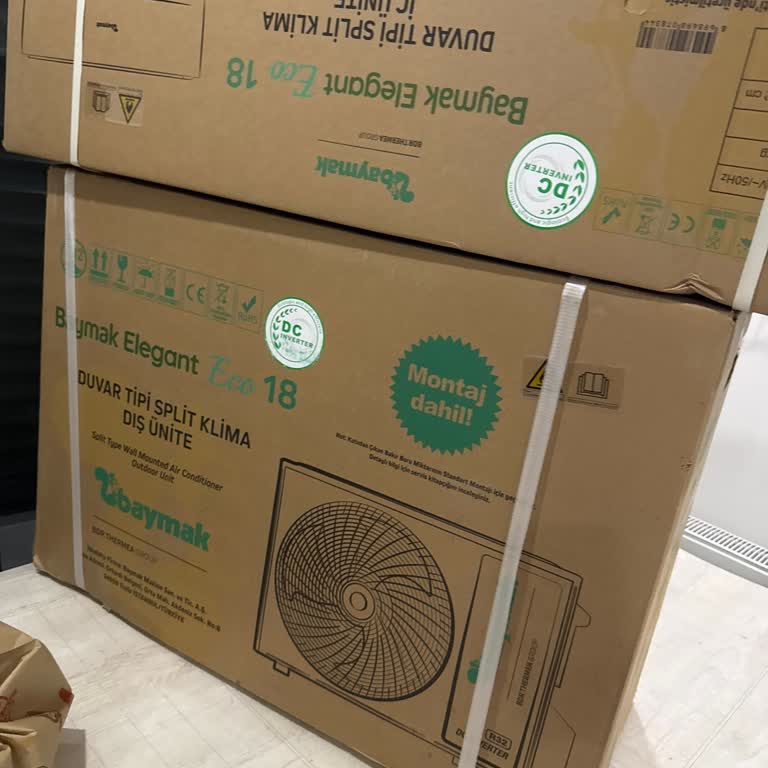 Baymak Klimam Geç Geldi Montaj Yapılmadı Ve Fazla Ücret Talep Edildi