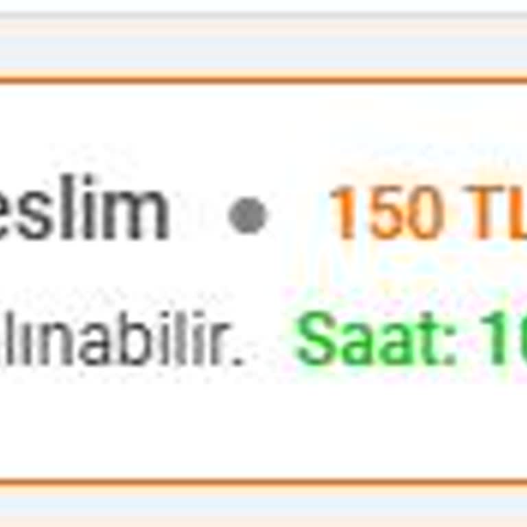 Sipariş Teslim Edilmiyor İptal Talebine Dönüş Yapılmıyor