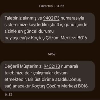 Sipariş Teslim Edilmiyor İptal Talebine Dönüş Yapılmıyor