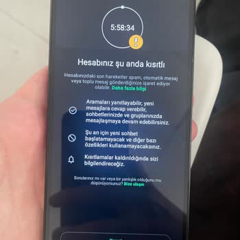 Resmi WhatsApp Hesabımız Haksız Yere Kalıcı Olarak Kapatıldı, İş Akışımız Durdu