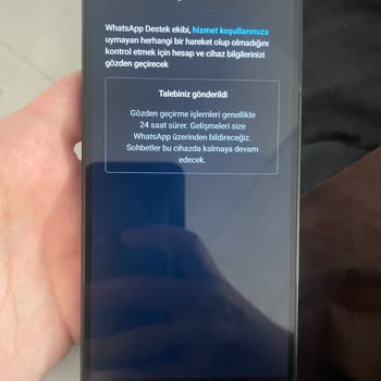 Resmi WhatsApp Hesabımız Haksız Yere Kalıcı Olarak Kapatıldı, İş Akışımız Durdu