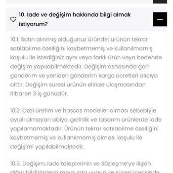 İade Talebim Reddedildi, Bilgilendirme Eksikliği Var