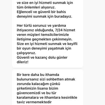 Kazancımı Ödemeyen Bahis Sitesi Ve Oyalayan Canlı Destek