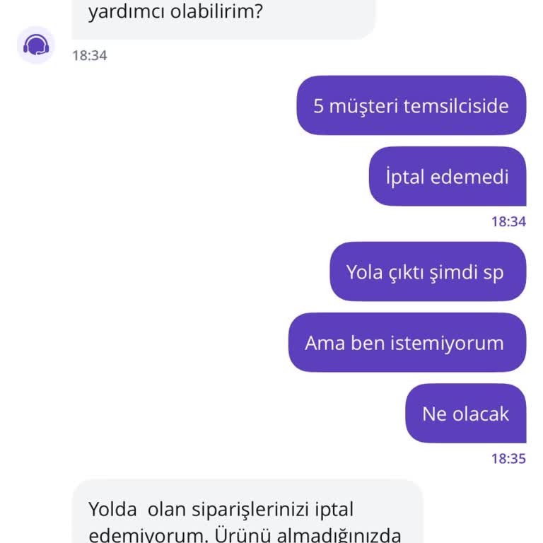 Yanlışlıkla Verilen Siparişi İptal Edememek Ve Zorunlu Ödeme Mağduriyeti