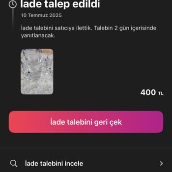 Gardrops'tan Aldığım Hasarlı Ürünün İadesi 20 Gündür Sonuçlanmadı