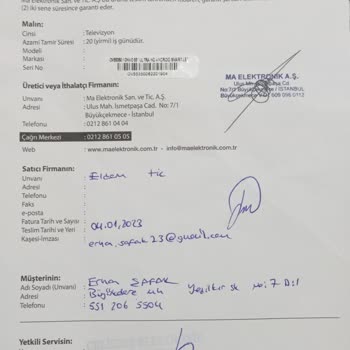 Garanti Biter Bitmez Bozulan Televizyon Mağduriyeti