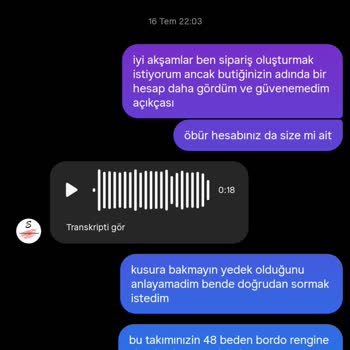 Siparişim Yanlış Ve Eksik Geldi Mağaza İlgisiz Ve Sorumsuz Davrandı