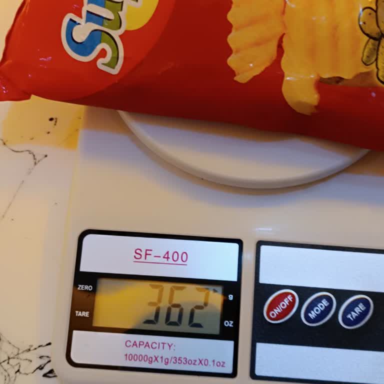 Süper Fresh Cips Patates Paketinde Eksik Gramaj Sorunu