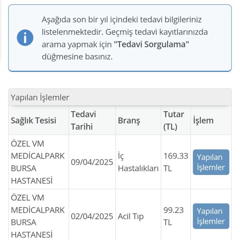 Medical Park Hastanesi Acilde Alınan Fazla Ücretin E-devlet'te Farklı Görünmesi Mağduriyet Yarattı