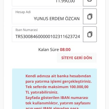 Hesabıma Yatırdığım Para Hesabıma Geçmedi, Müşteri Hizmetlerine Ulaşamıyorum