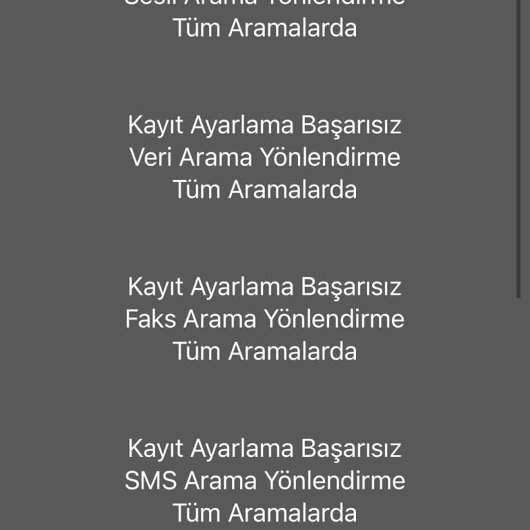 Vodafone E Sim Arama Yönlendirme Sorunum Bir Yıldır Çözülemiyor