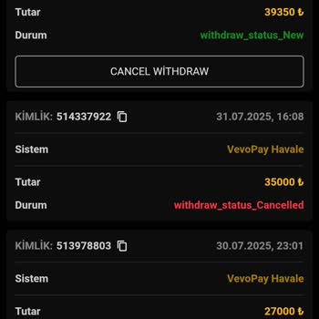 Millibet Sitesinde Para Kaybı ve Erişim Sorunları