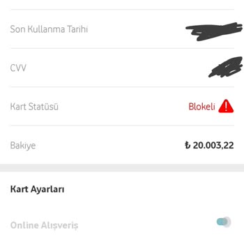 Vodafone Pay Hesabında Haksız İşlem Ücreti Ve Bloke Sorunu