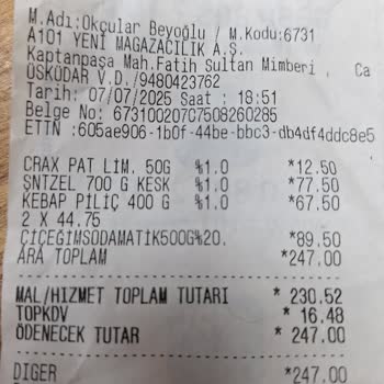 A101'den Alınan Bozuk Ürün Ve İlgisiz Müşteri Hizmetleri Mağduriyeti