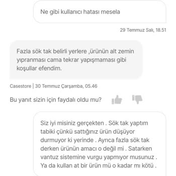 Satın Aldığım Ürünün Kısa Sürede Bozulması Ve Garanti Sorunu