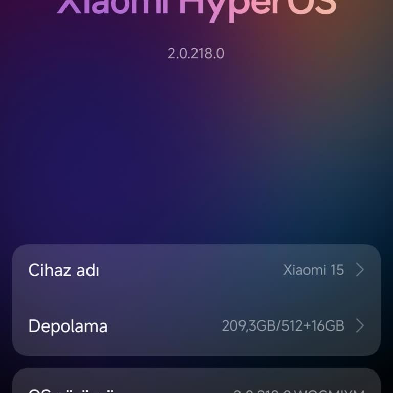 Son Güncellemeden Sonra Xiaomi 15'te Aşırı Isınma Sorunu