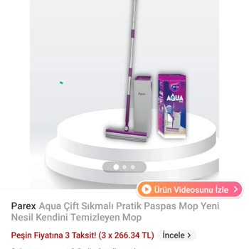 Parex Aqua Sünger Yedeği Bulunmuyor, Mağduriyet Yaşıyorum