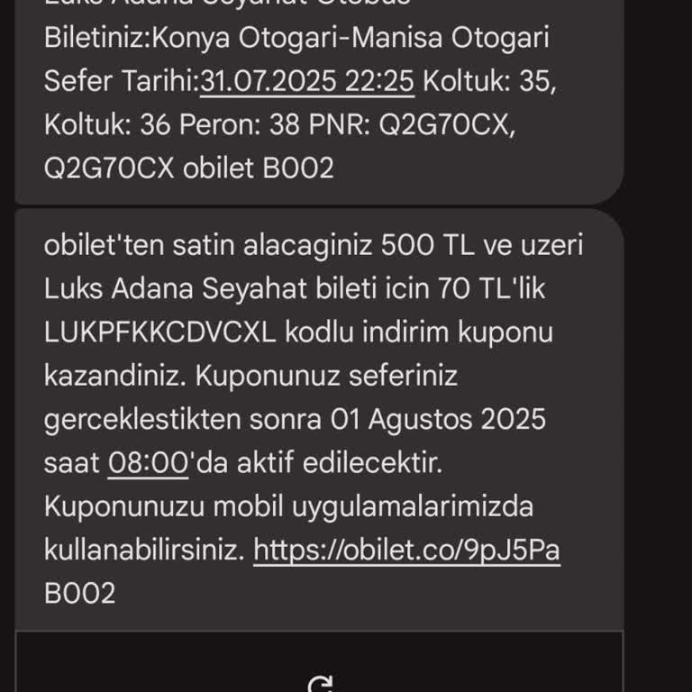 Otobüsün Geç Gelmesi Ve Gerçekçi Olmayan Varış Süresi