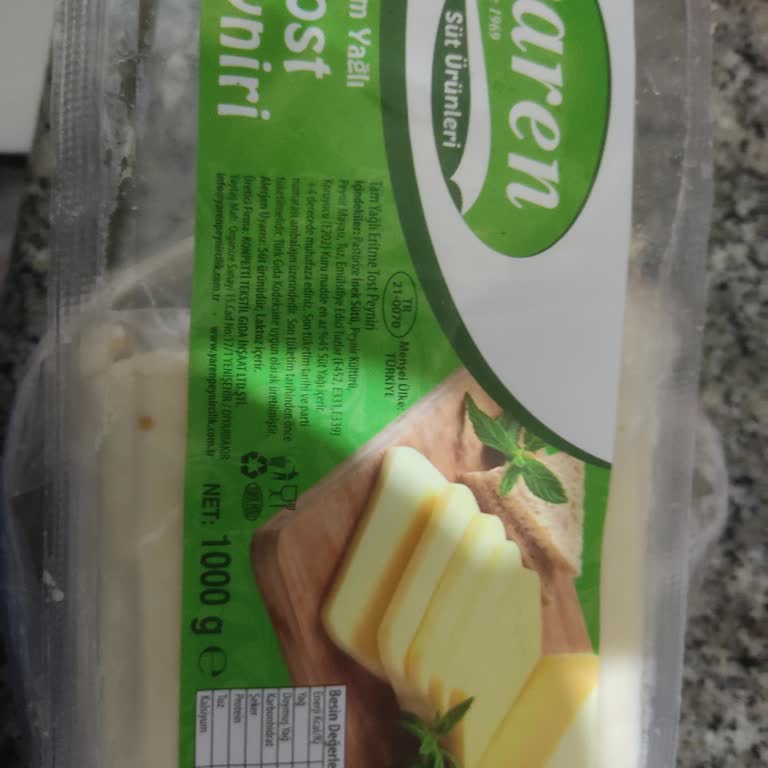 Taze Pazar'dan Aldığım Kaşar Peyniri Bozuk Çıktı