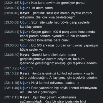 Şeffaf Olmayan Kurallar Ve Yetersiz Destek Nedeniyle Hayal Kırıklığına Uğradım