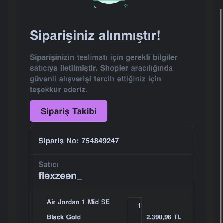 Shopierden Alınan Ayakkabının Kargoya Verilmemesi Ve İade Sorunları