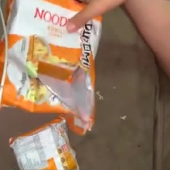 Dudomi Sıfır Paketten Yırtık Çıktı Noodle!