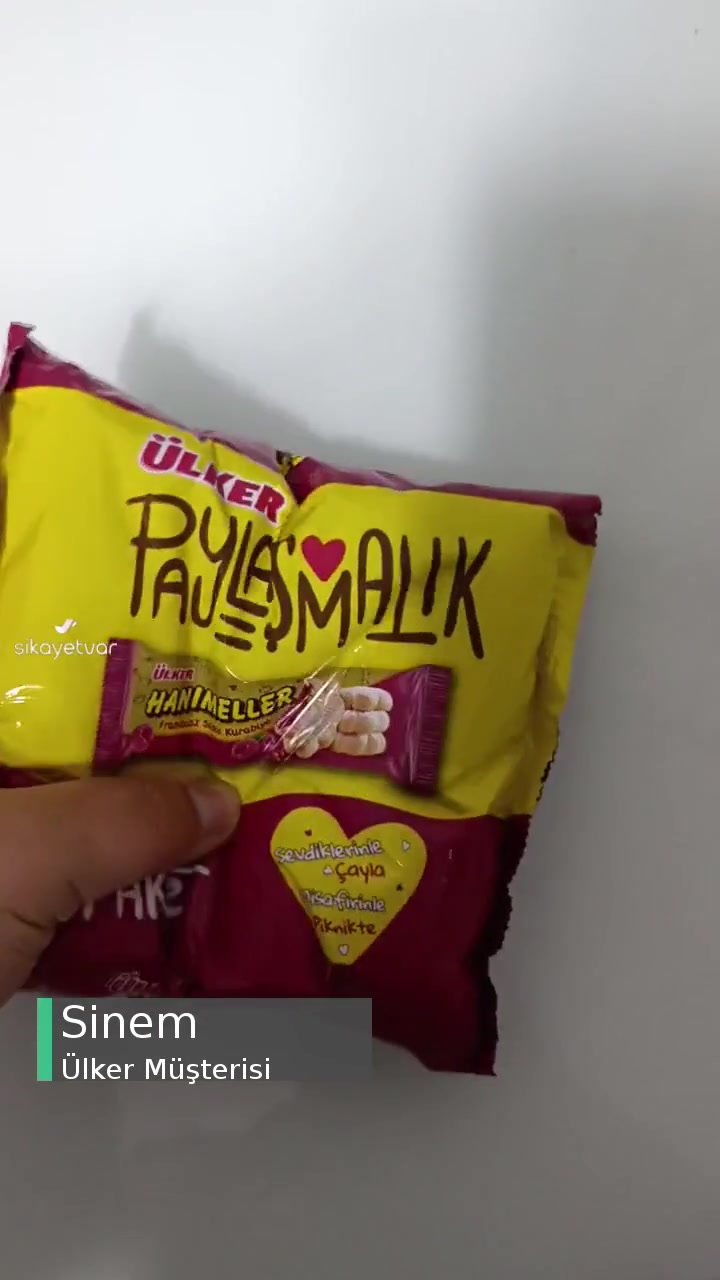 Ülker 3'lü Paketin İçinden 1 Tanesi Eksik! videonun kapak resmi