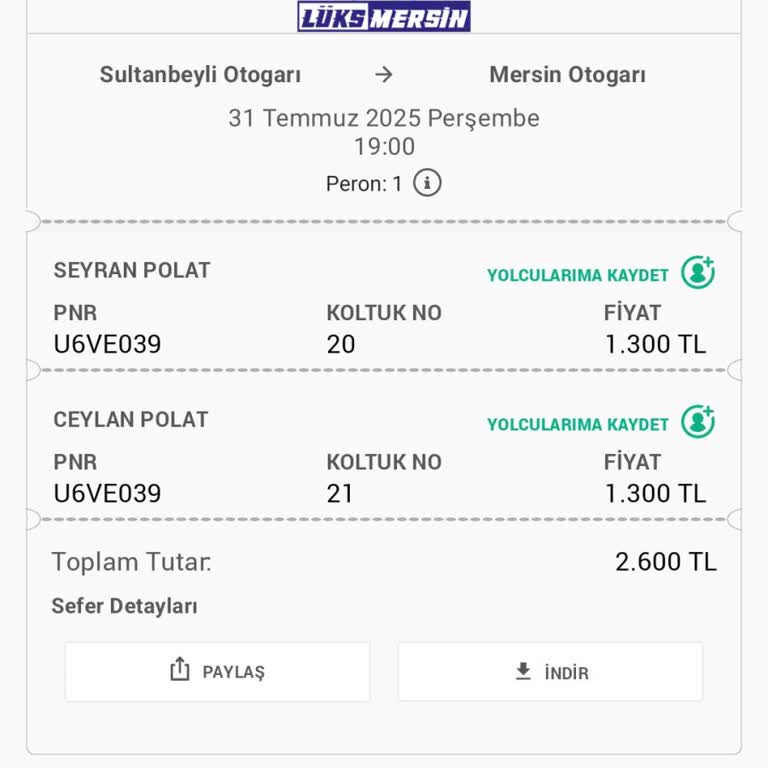 Geç Kaldığım İçin Biletim İptal Edildi, Sonraki Otobüs Gecikti