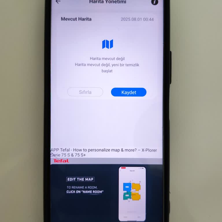 Tefal 75-s Robot Süpürgede Harita Sorunu Ve Yetersiz Destek
