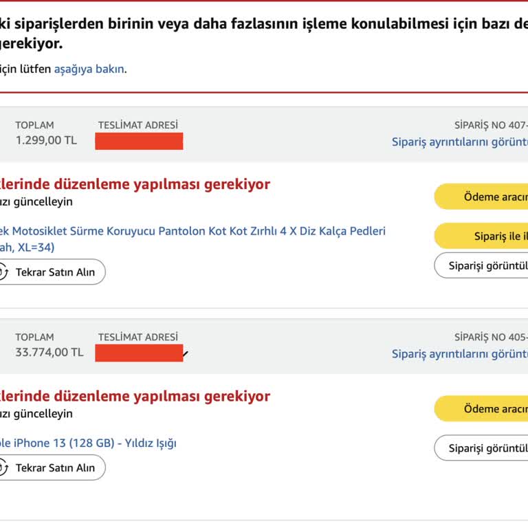 Sipariş Hataları Ve Çözüm Eksikliği Nedeniyle Zaman Ve Para Kaybı