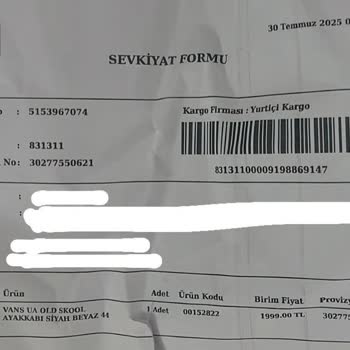 Yanlış Numara Ayakkabı Gönderimiyle Yaşanan Mağduriyet